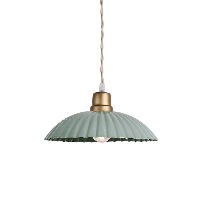 Taklampa - Lampa - Emalj - Grön - Large - 2