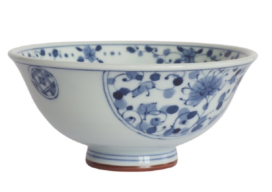 BOWL BLUE & WHITE Ø: 14.5 cm - STOCKHOLM TOKYO - 5