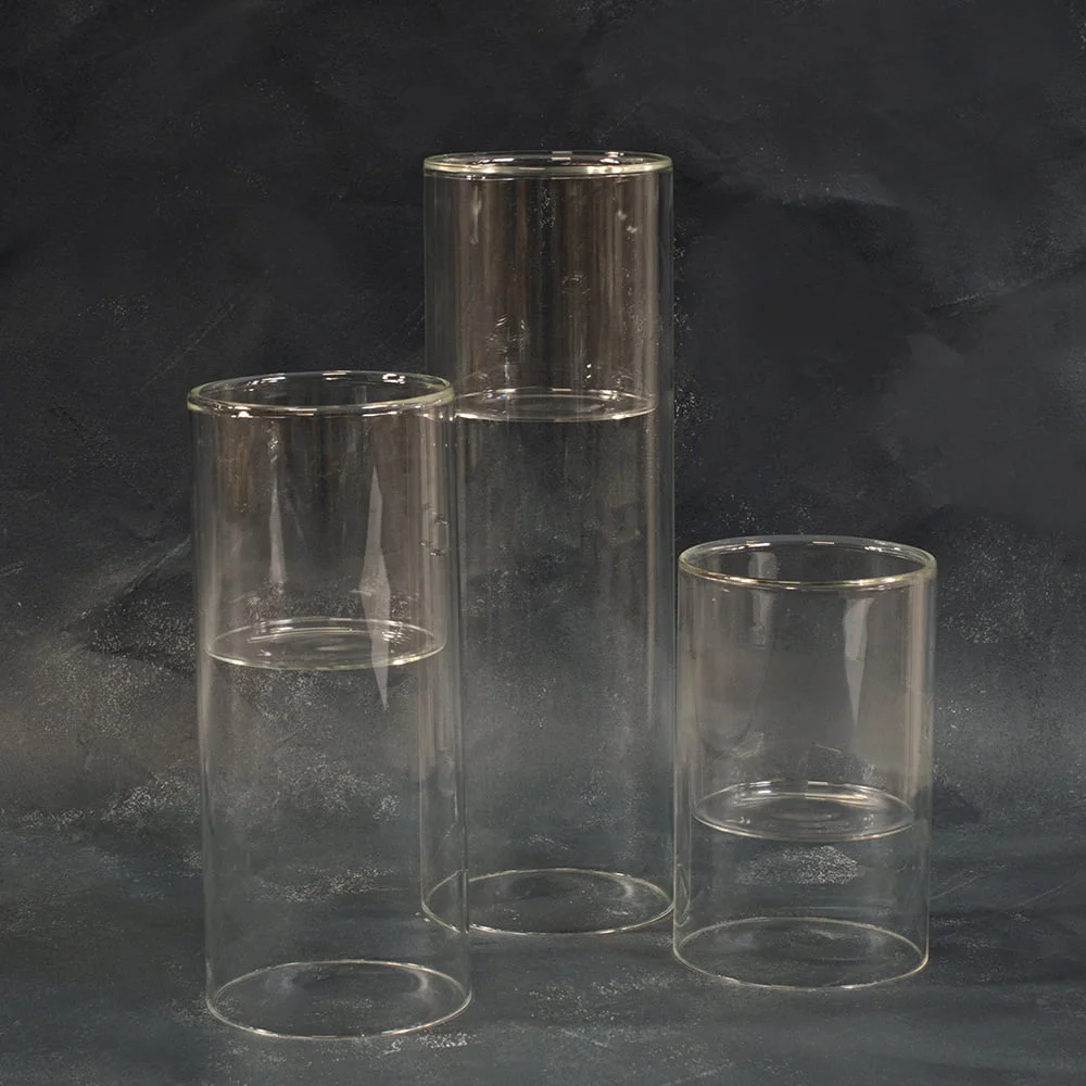 Ljuslykta - Glaslykta - Lykta - Lucy - Medium - 22,5x10 cm - 4