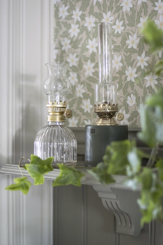 Kerosene lamp Straight Green Large - 4