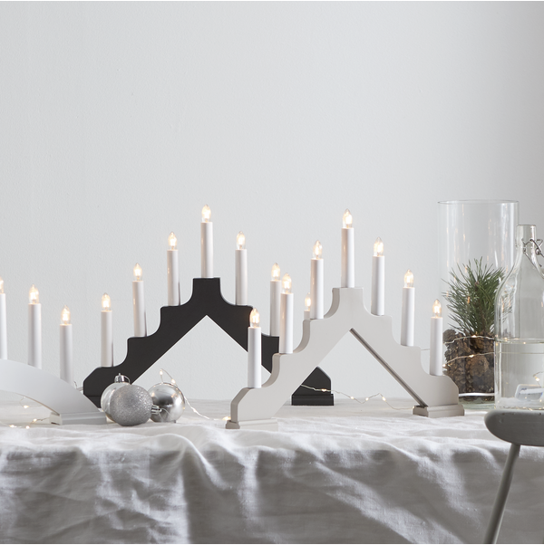 Advent candle holder - White - Ada - 3