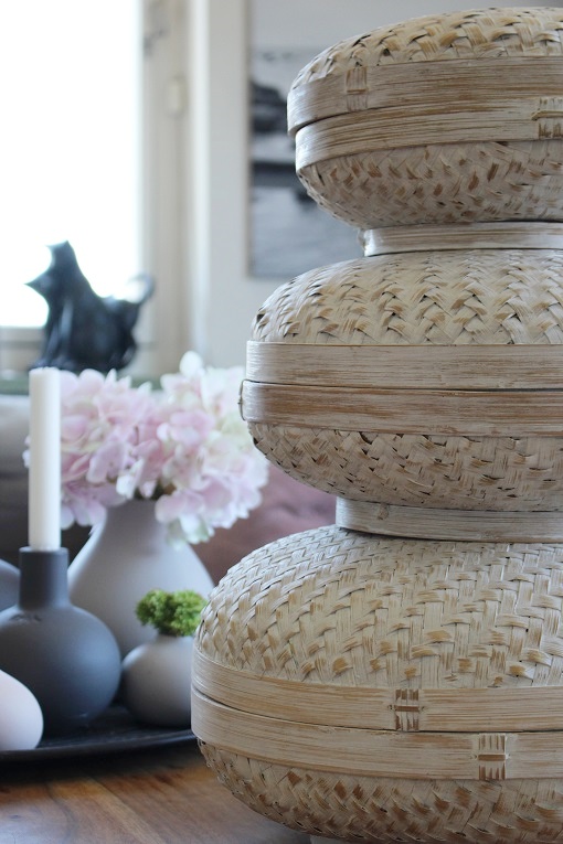 BASKET WITH LID ROUND MEDIUM - 7