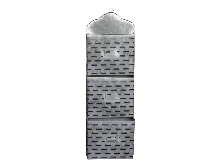 Tidningshållare - Tidningsställ - 3 fack - 72x23 cm - 2