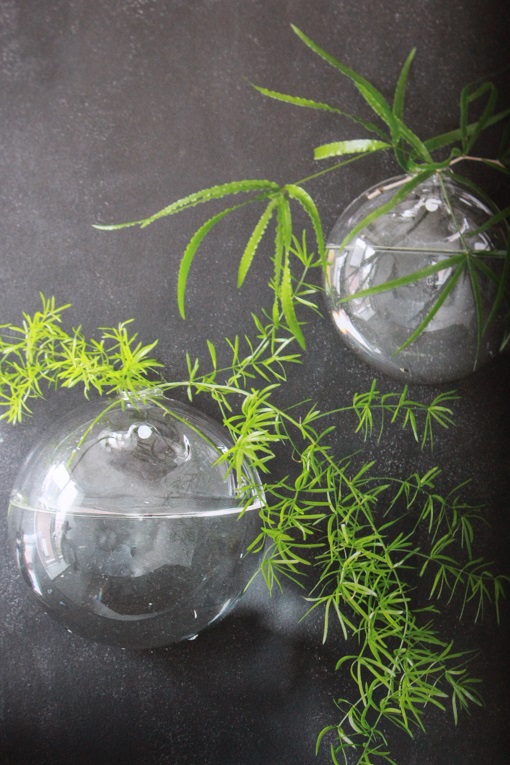 Wall vase - Vase - Glass - Large - 25x25 cm