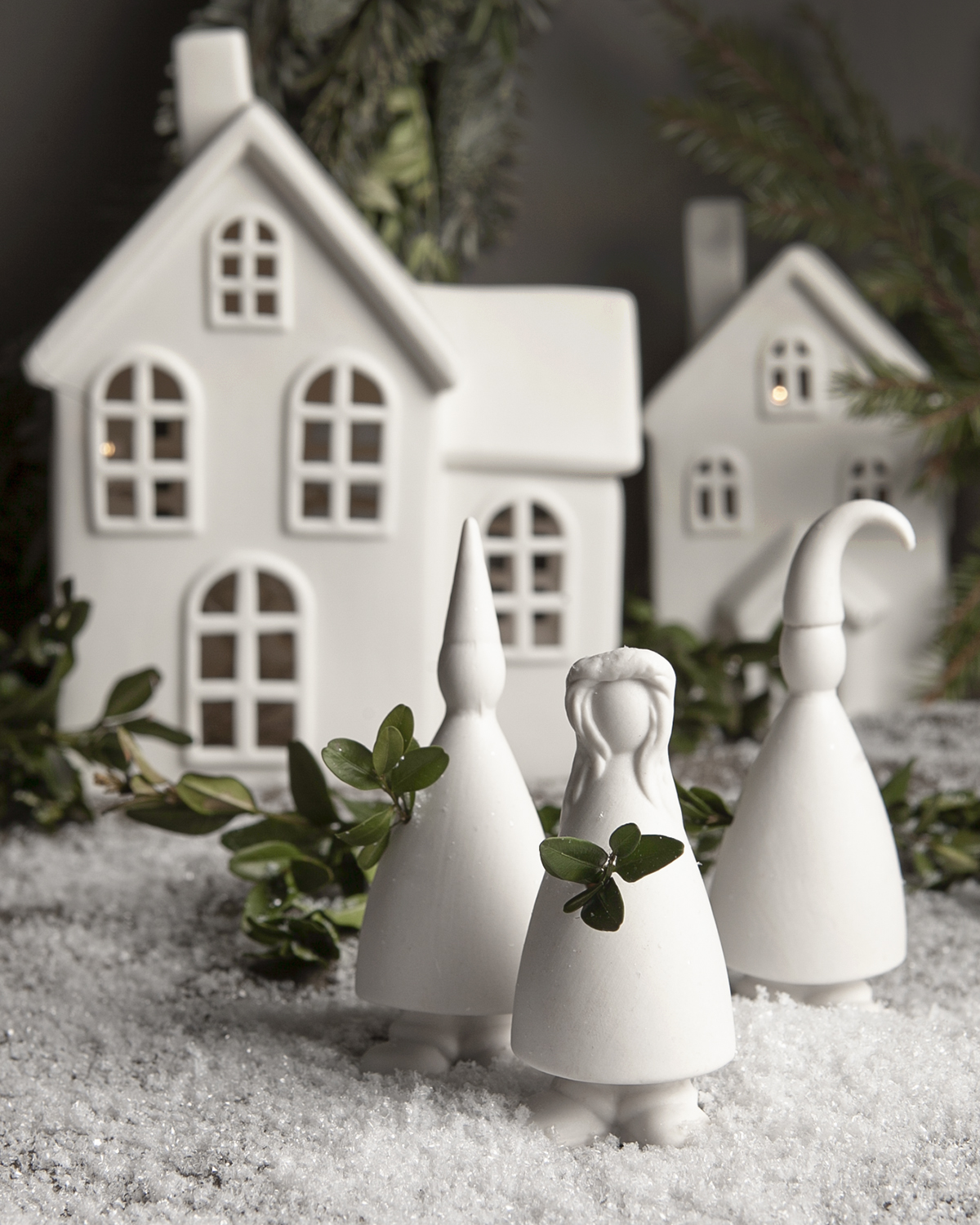 Lucia - Lucia procession 3 pieces - 11 cm - 2