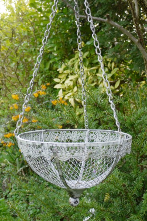 Hanging basket - Hanging basket - Pot - Metal - 5