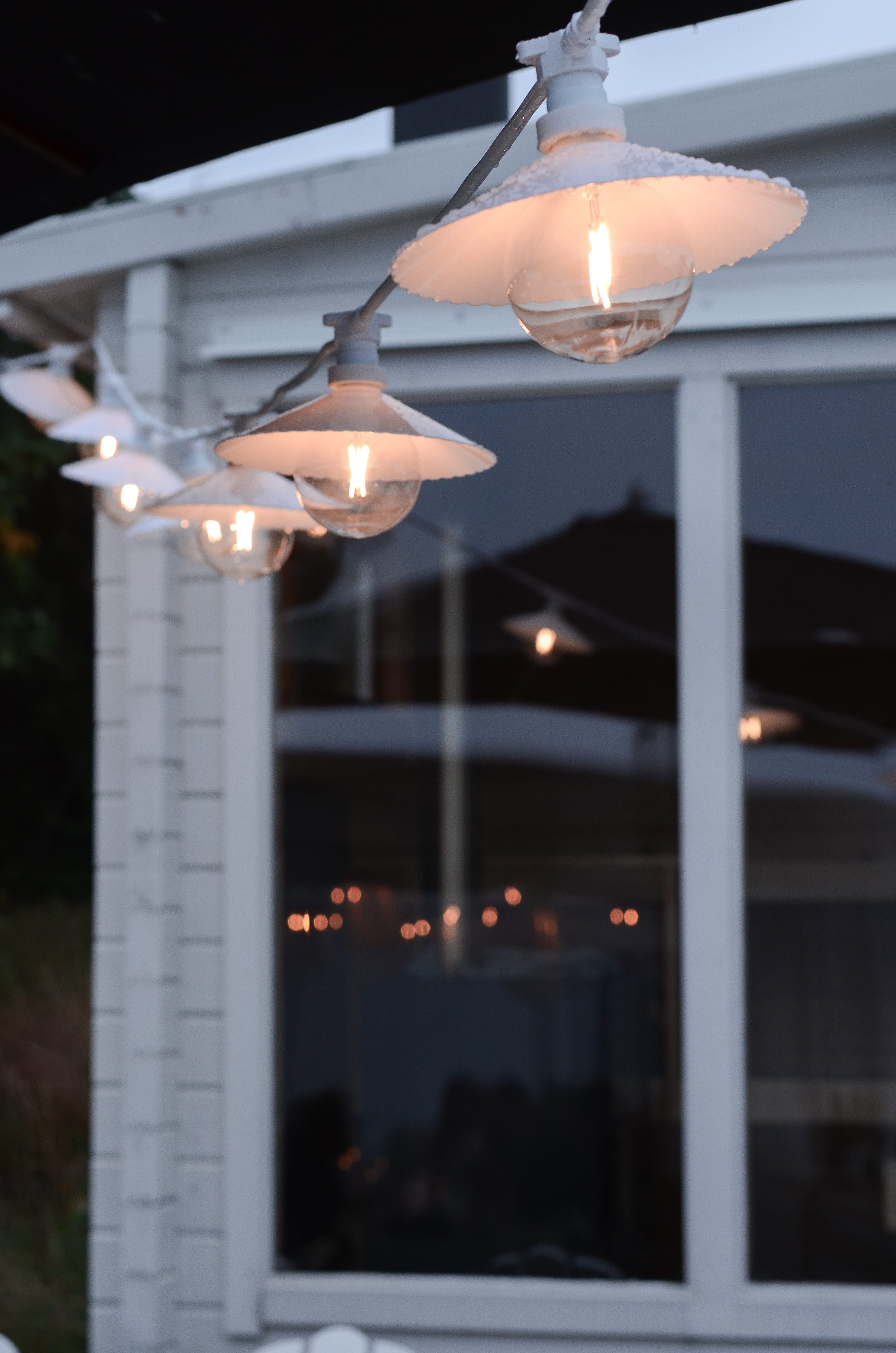 Shades for light string 5-pack Connecta - White - 8