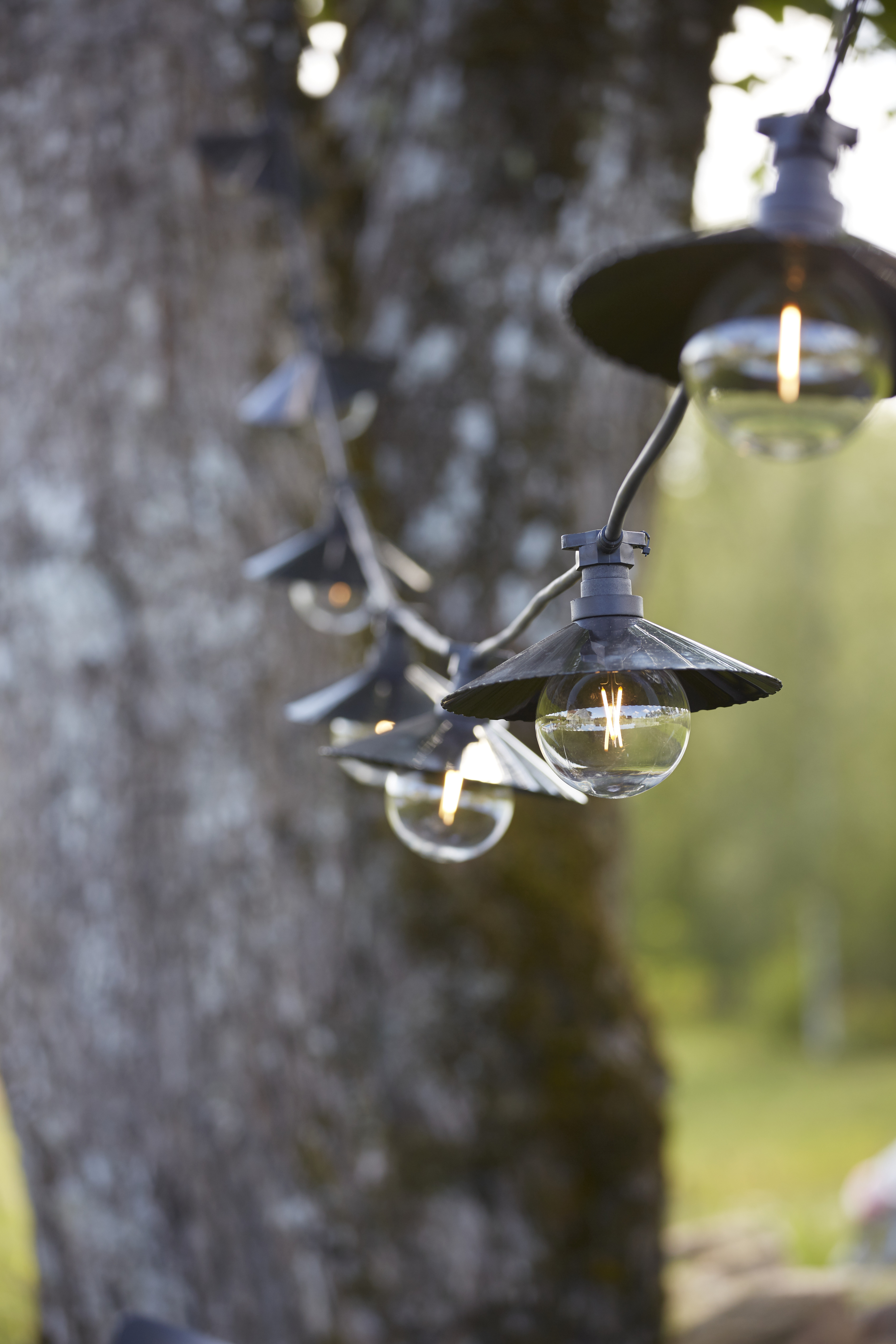 Shades for light string - 5-pack Connecta