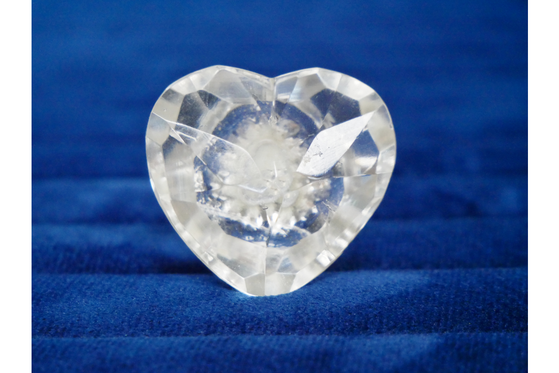 Door knob - Knob - Heart - Diamond 7x4 cm - 3
