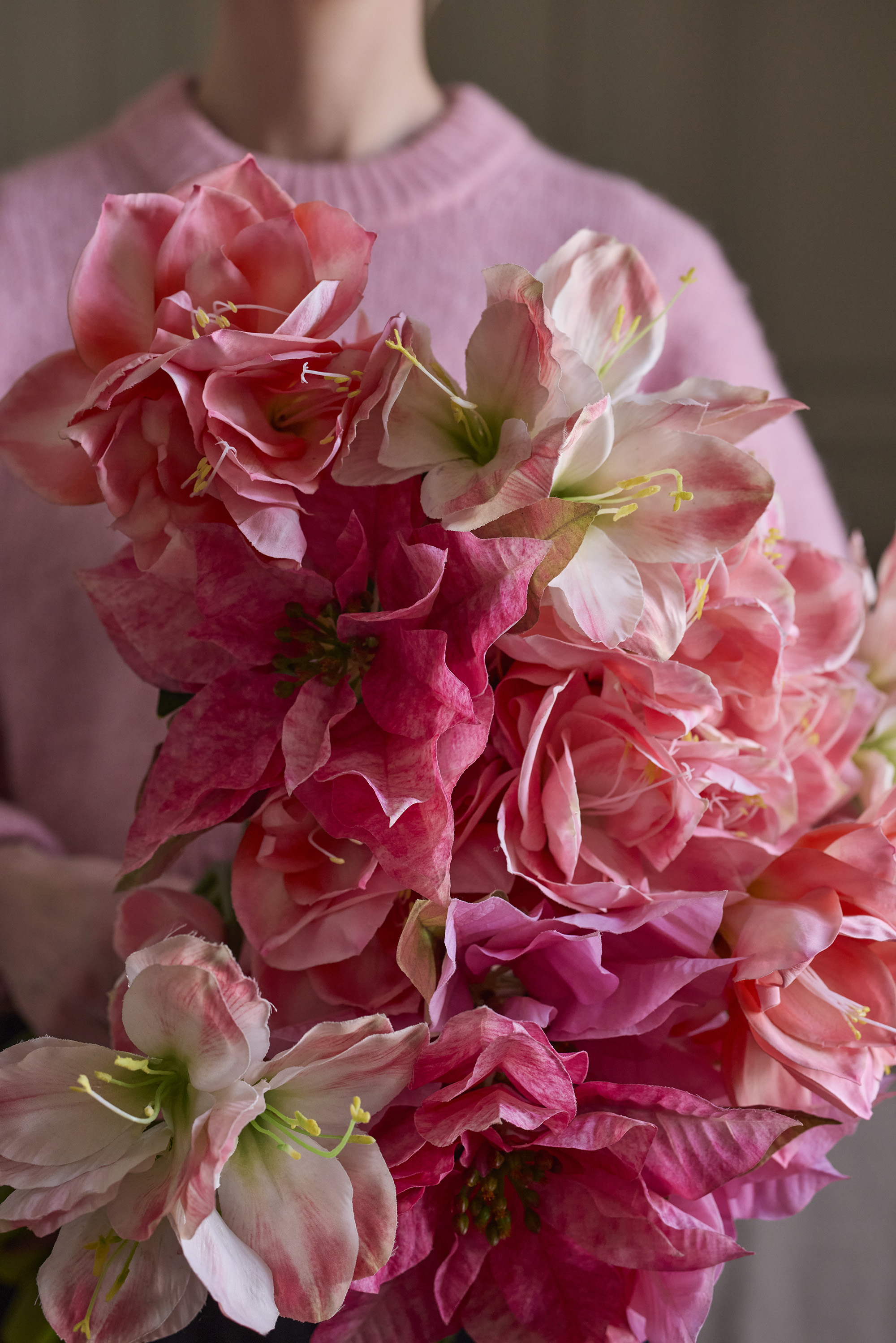 Julstjärna Rosa 70 cm - 10