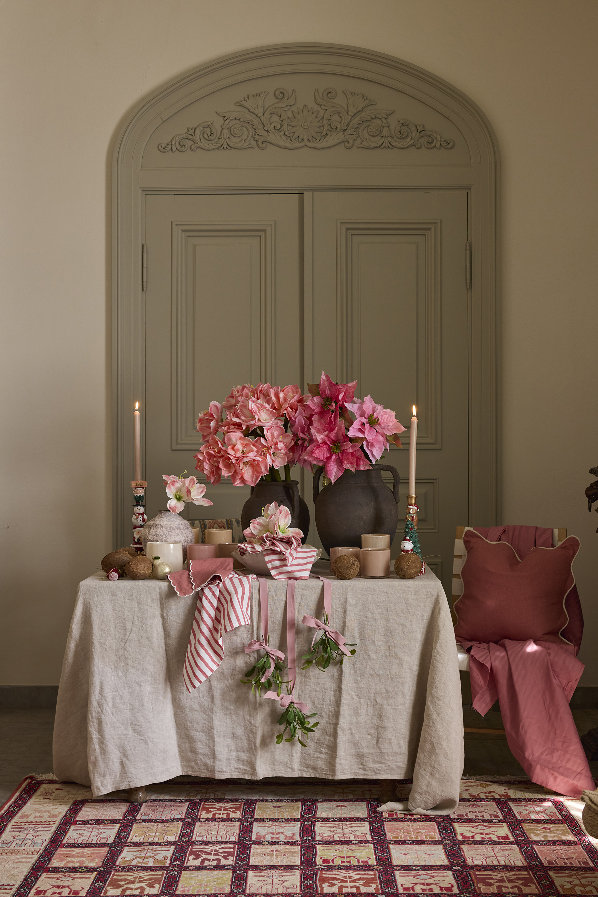 Julstjärna Rosa 70 cm - 6