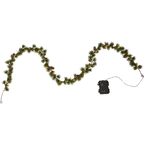 Larch Tree Garland - LED - 140 cm - 2