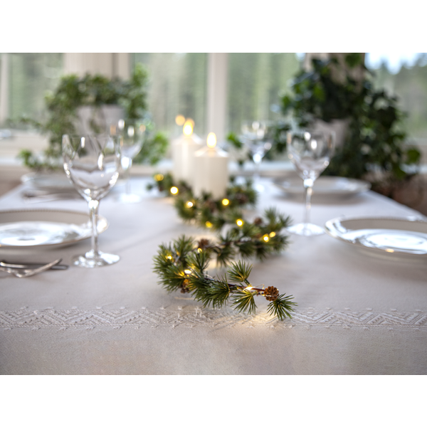 Larch Tree Garland - LED - 140 cm - 3