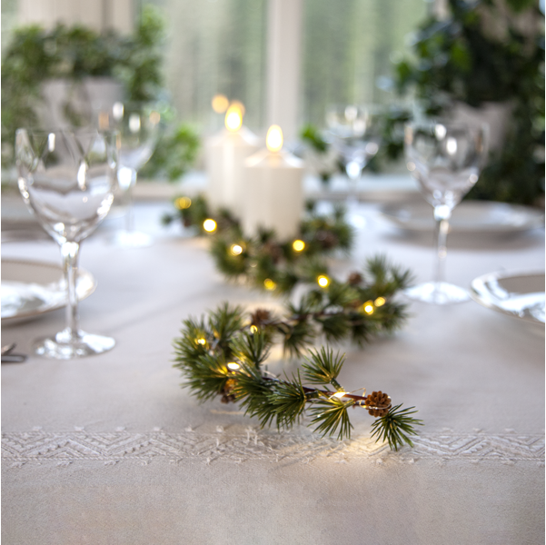 Larch Tree Garland - LED - 140 cm