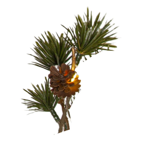 Larch Tree Wreath - LED - Ø 40 cm - 3