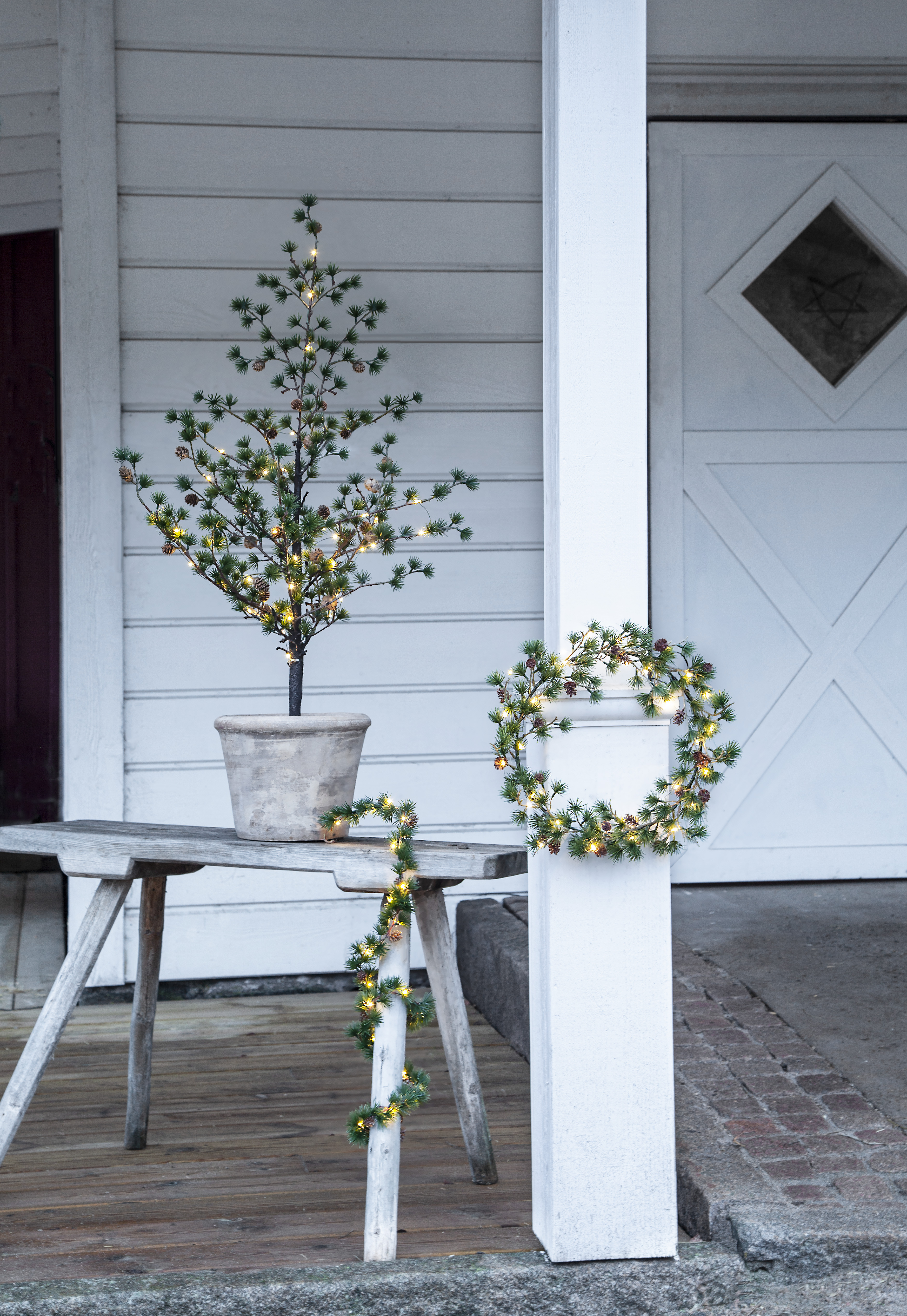 Larch tree - Decorative tree - LED - 117 cm - 3