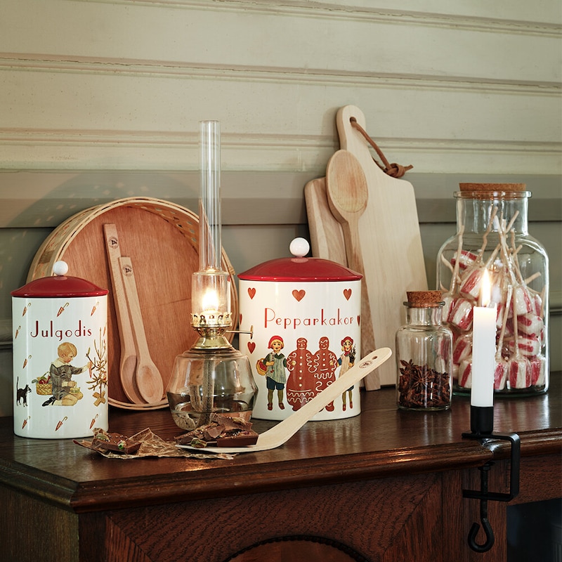 Tin with lid - Gingerbread - Nostalgia - Old-fashioned Christmas - 2