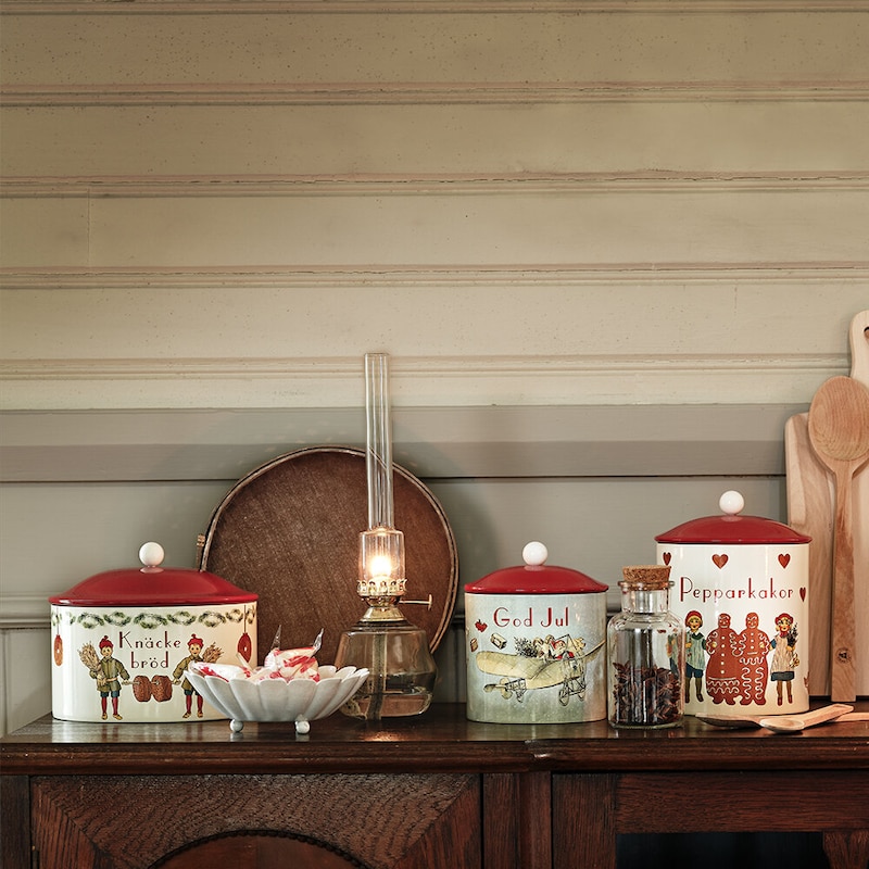 Tin with lid - Gingerbread - Nostalgia - Old-fashioned Christmas - 3