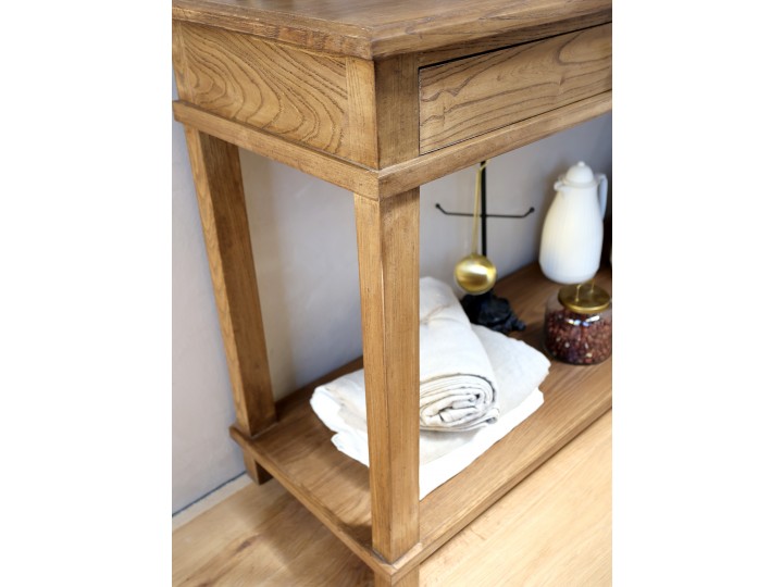 Marseille Side Table - Side Table - H81/L158/W44 cm - Natural - 2