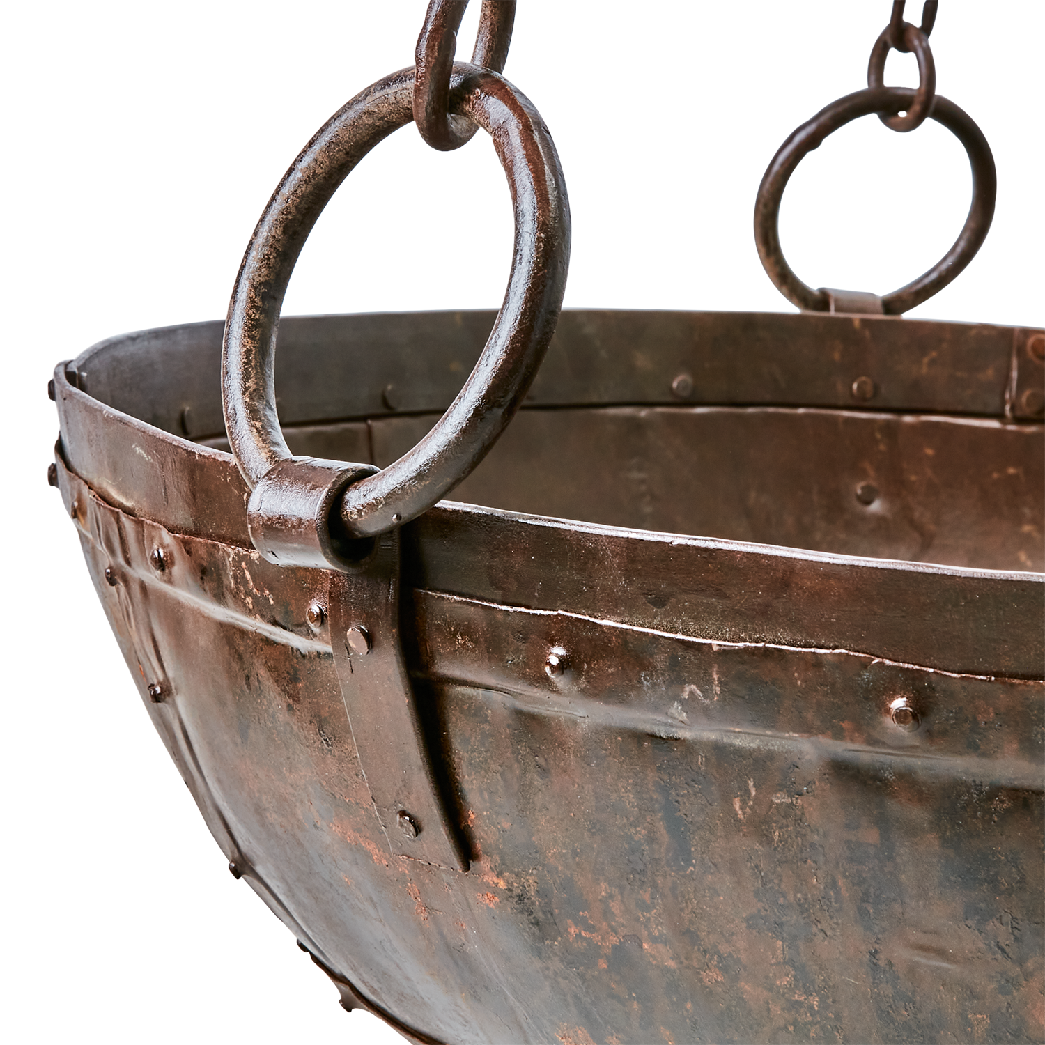 Fire pit - Fire basket - Fire bowl with stand - Ø80xH210 cm - 4