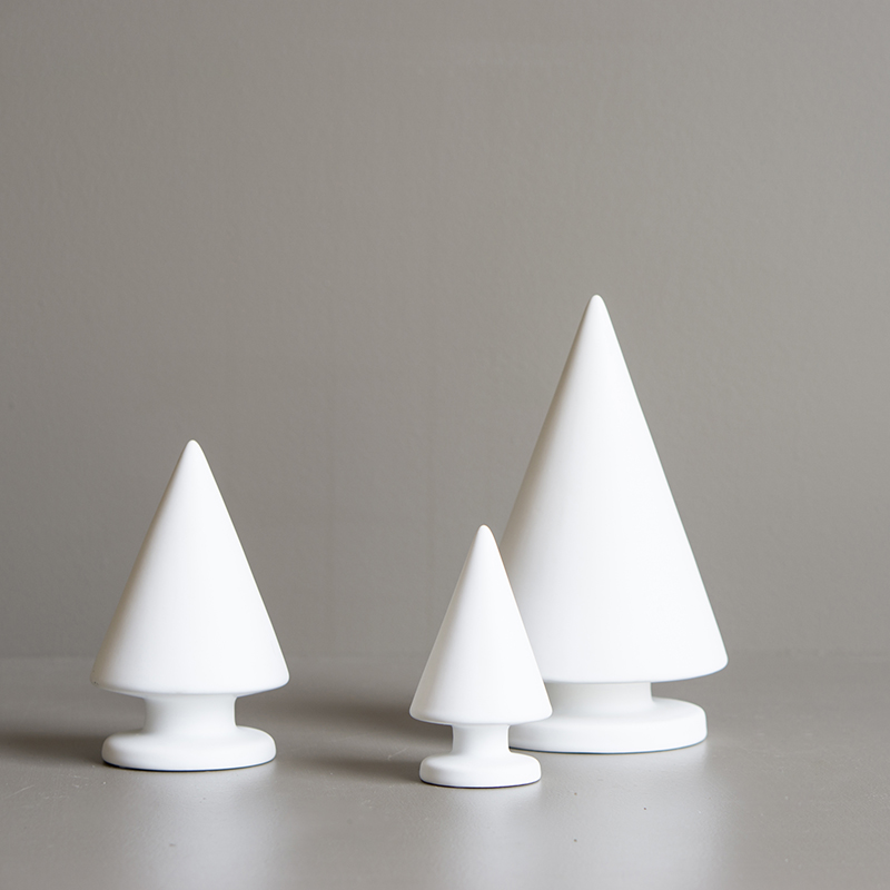 Christmas tree - Spruce - White - Large - 24 cm - Christmas Tree - DBKD - 7