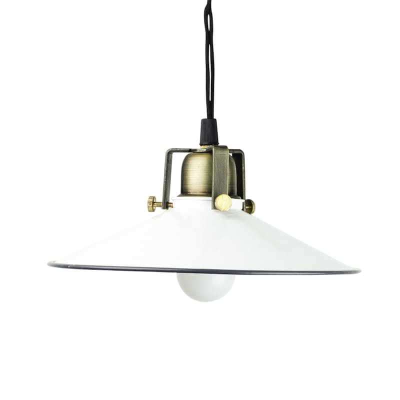 Lamp - Shoemaker lamp - Shoemaker lamp with twisted textile cord - White - 5