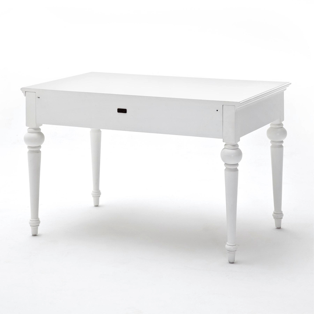 TABLE / DESK / SIDE TABLE WHITE 120x76 CM - 6