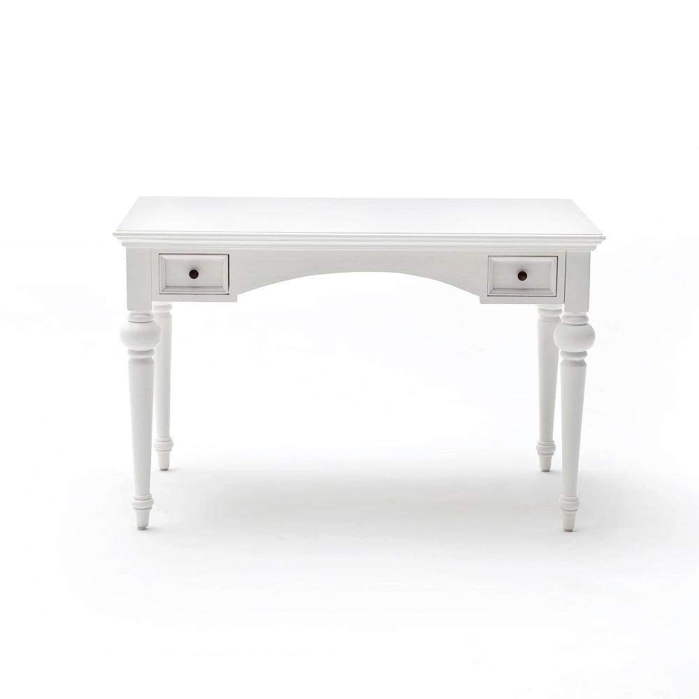 TABLE / DESK / SIDE TABLE WHITE 120x76 CM - 5