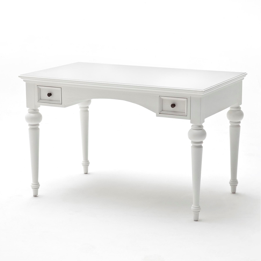 TABLE / DESK / SIDE TABLE WHITE 120x76 CM - 3
