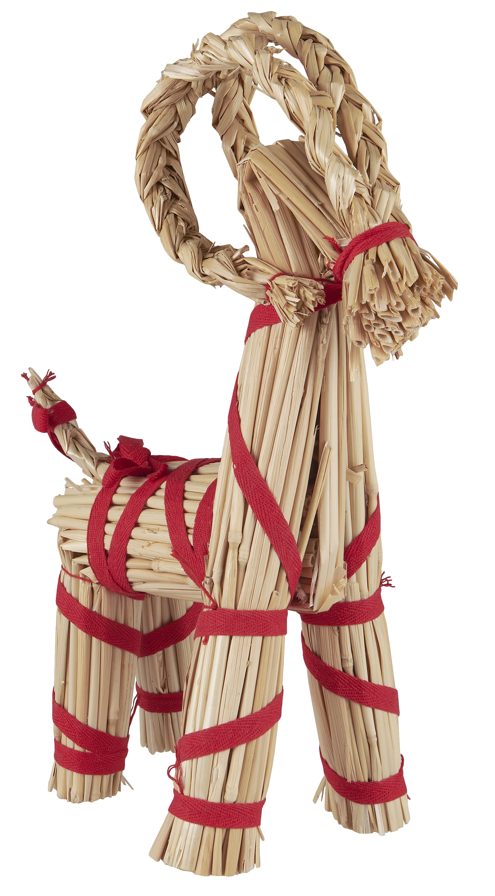 Straw goat - Goat straw - Christmas goat - 30x26 cm - 3