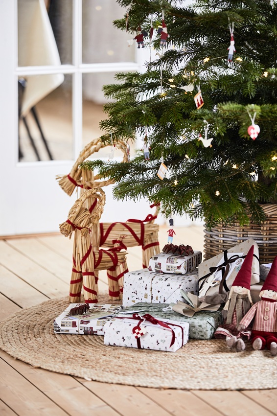 Straw goat - Goat straw - Christmas goat - 30x26 cm - 4