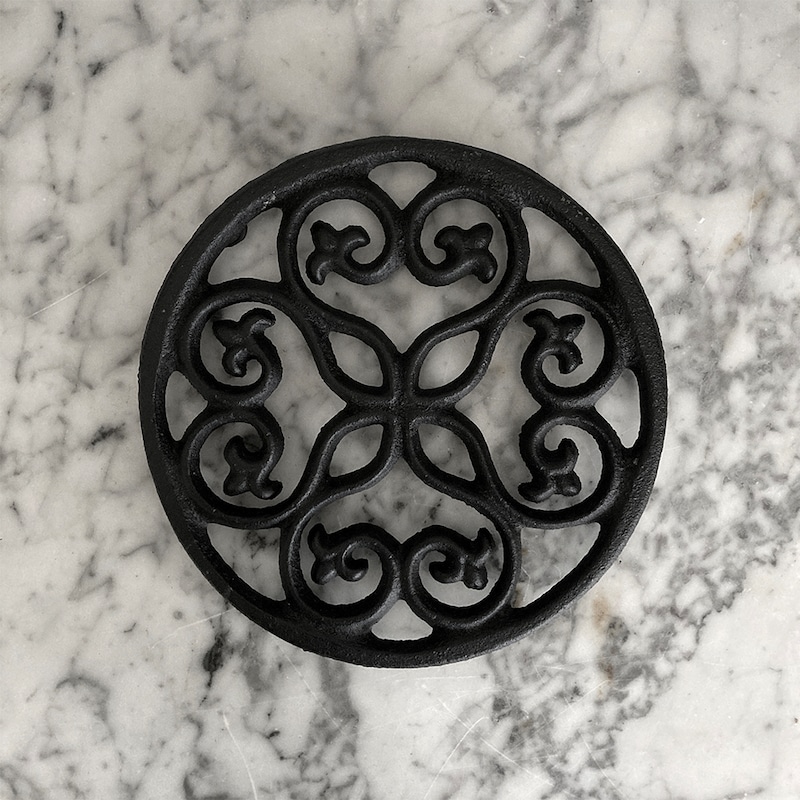 Pot holder Round - Coaster - Cast iron - Ø 17 cm