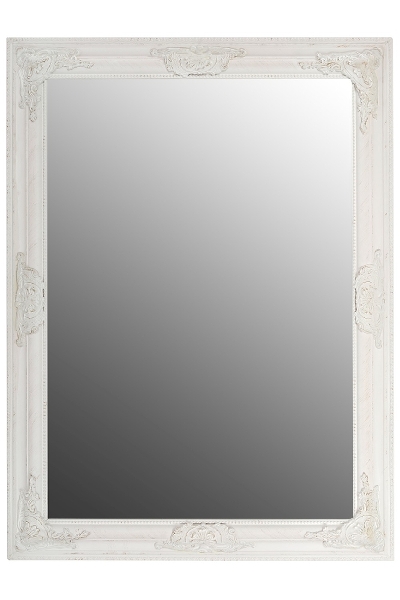 Mirror - Wall mirror - White - 82x62 cm - 2