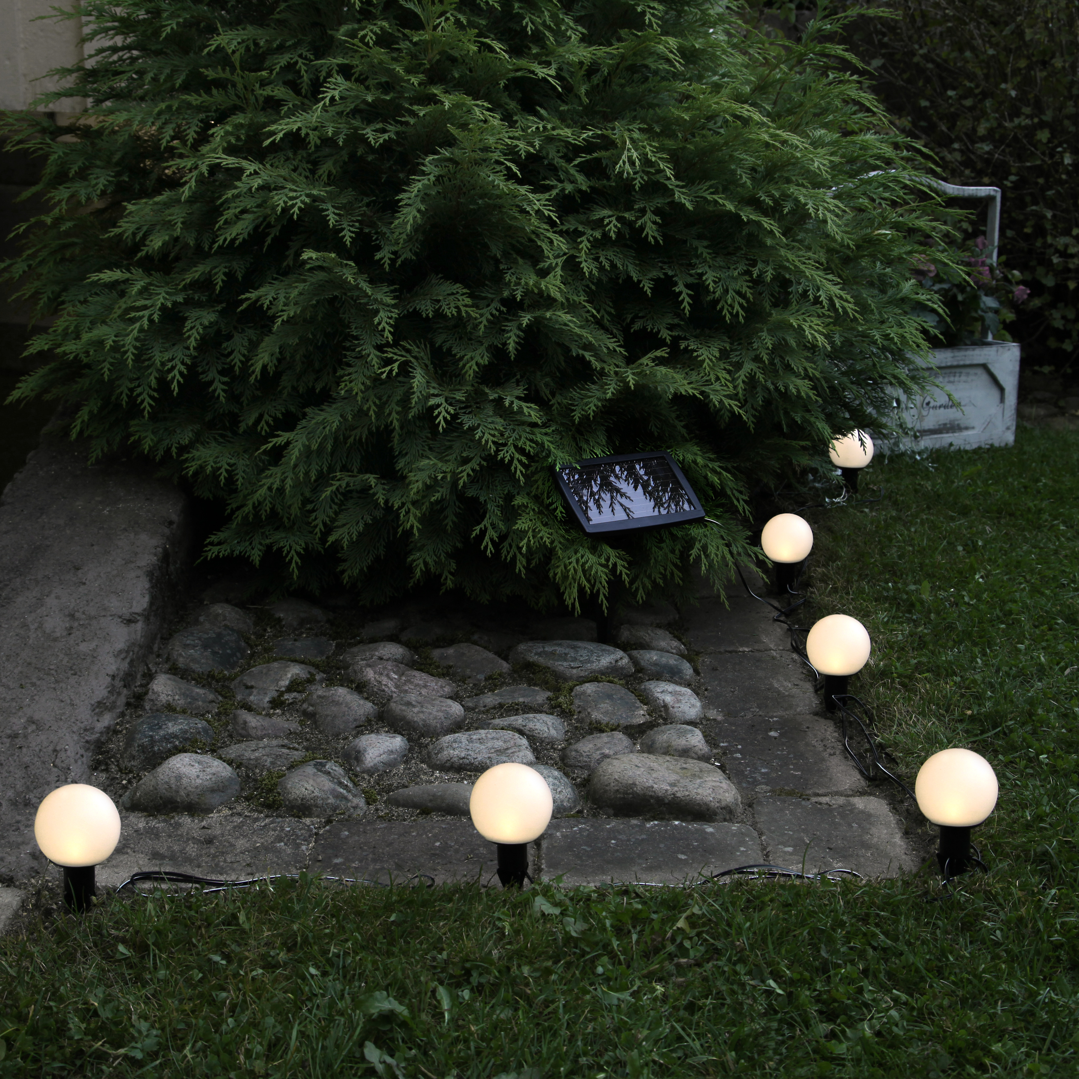 Solar-powered string lights - Solar-powered string lights - 5 metres - 2