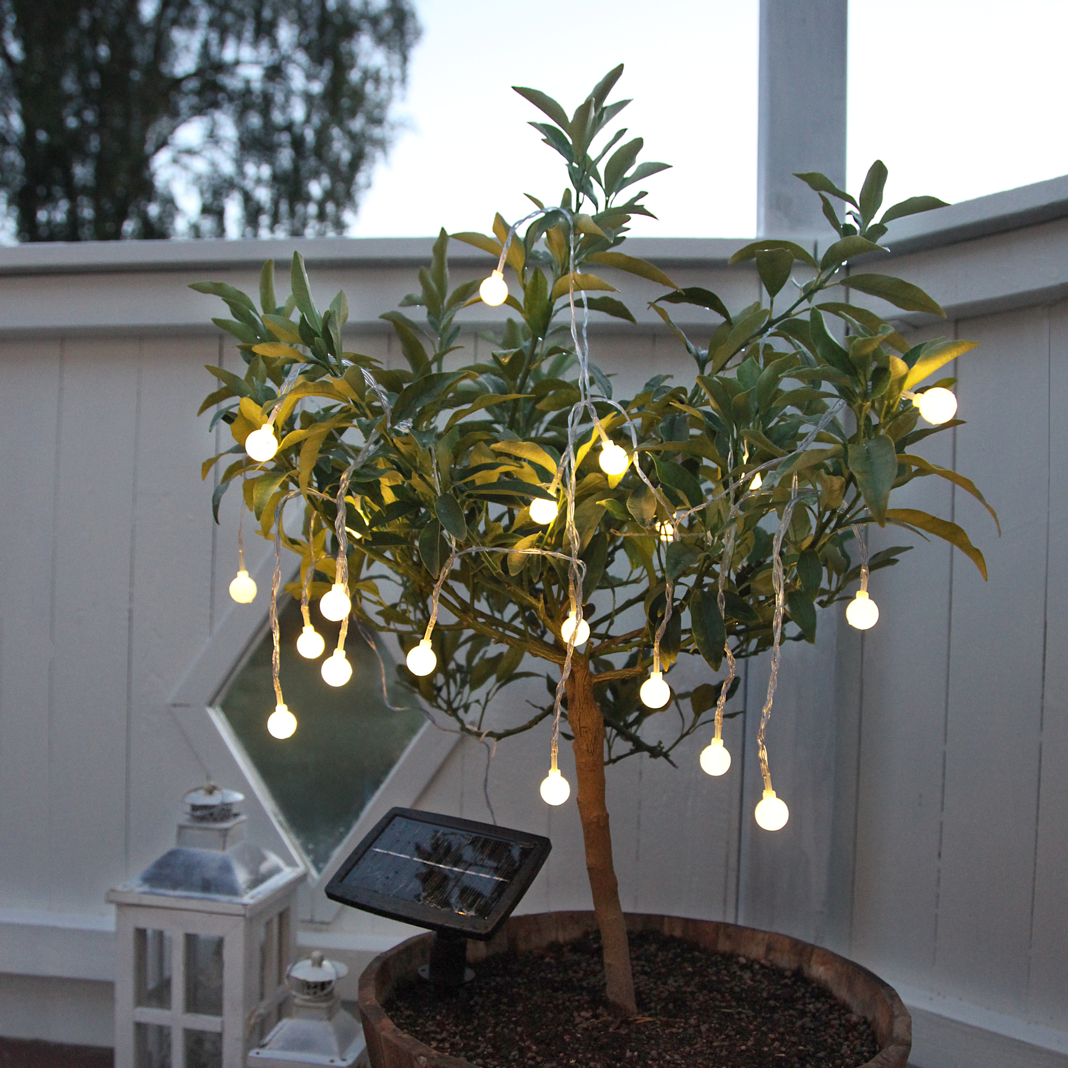 Solar-powered string lights - Solar-powered string lights - 4.75 metres - 2