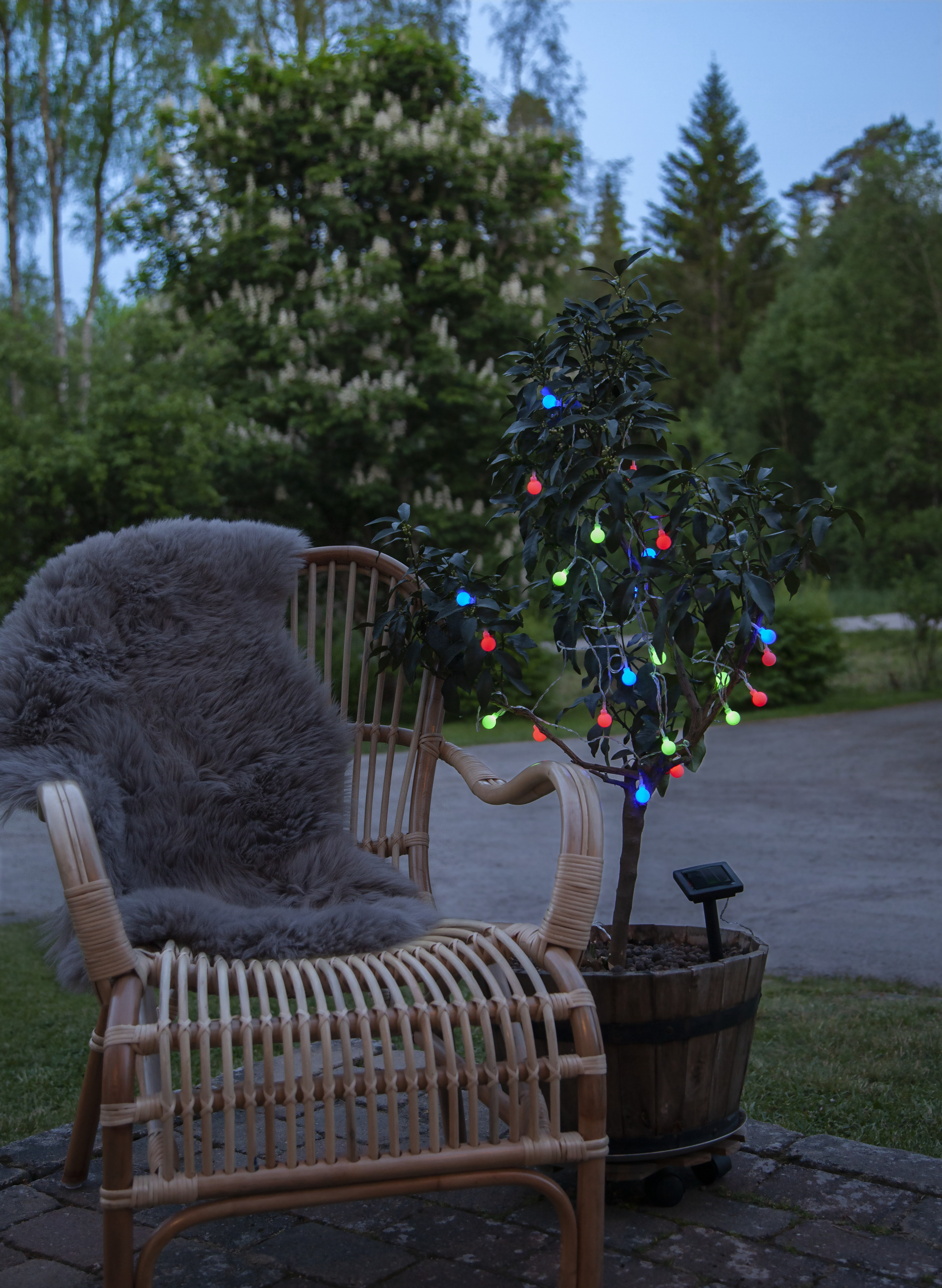 Solar-powered string lights - Solar-powered lighting - Solar-powered string lights - Multicoloured - 5