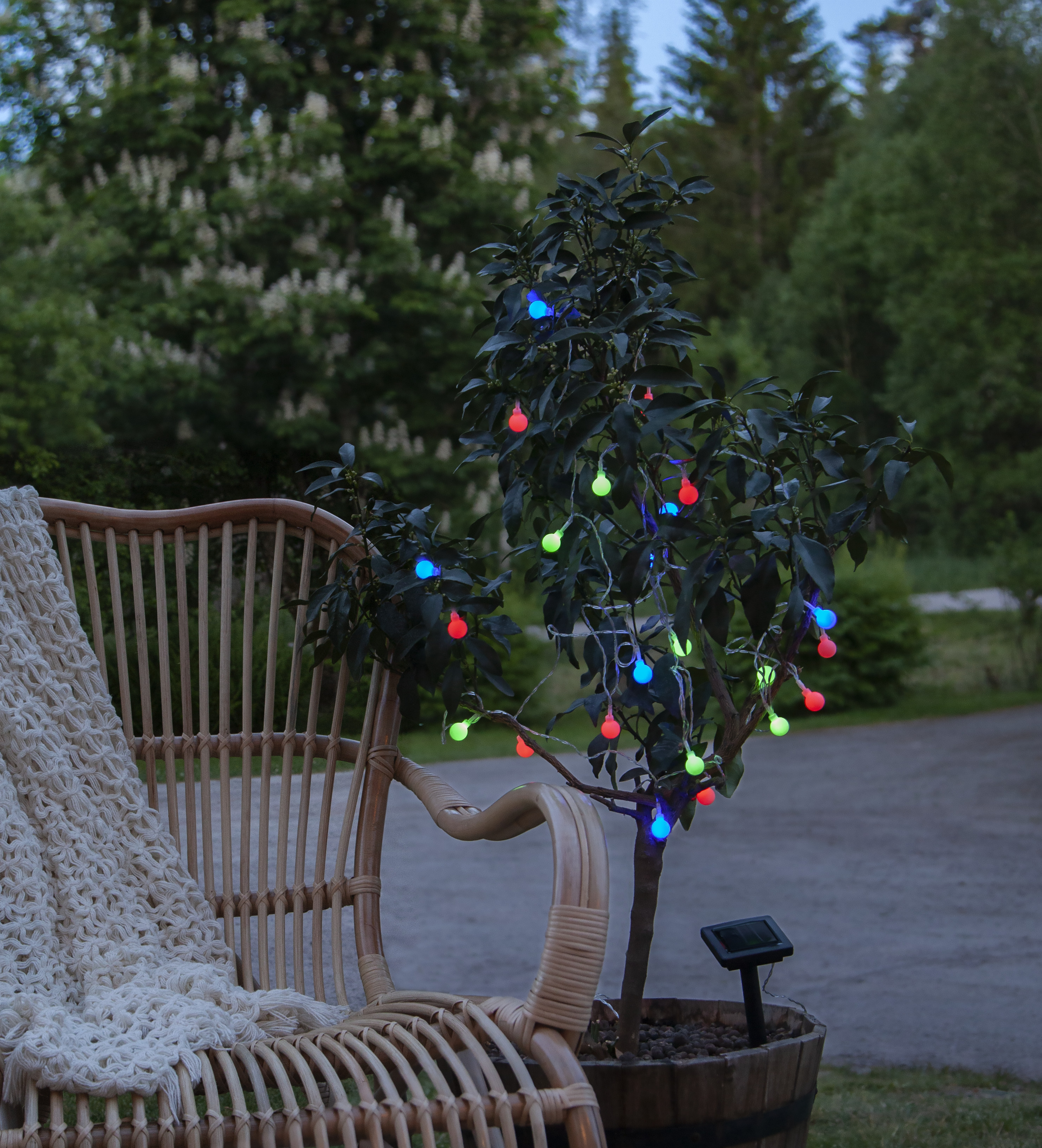 Solar-powered string lights - Solar-powered lighting - Solar-powered string lights - Multicoloured - 6