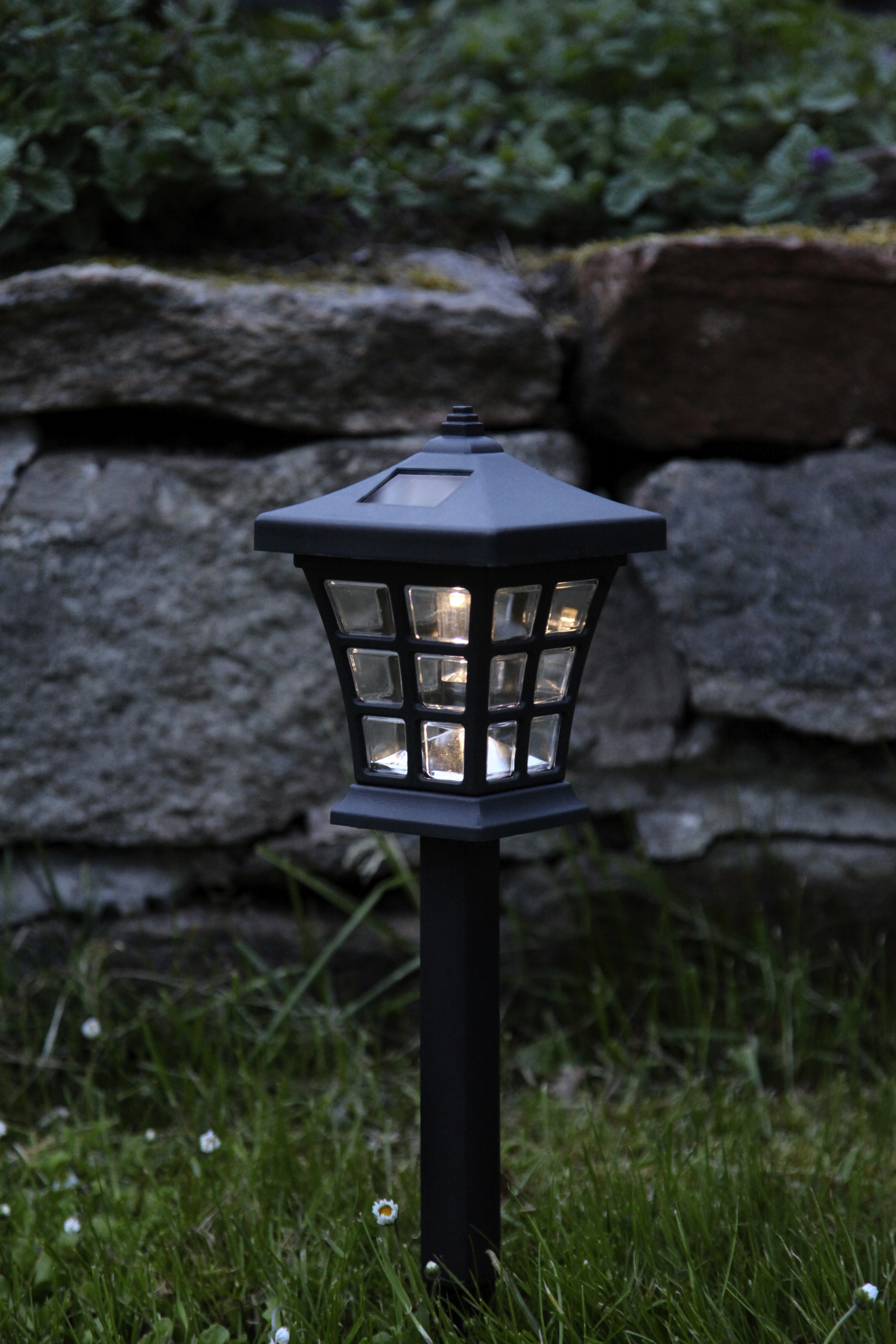 Solar bollards 2-pack - Solar lighting - Garden lighting - 2