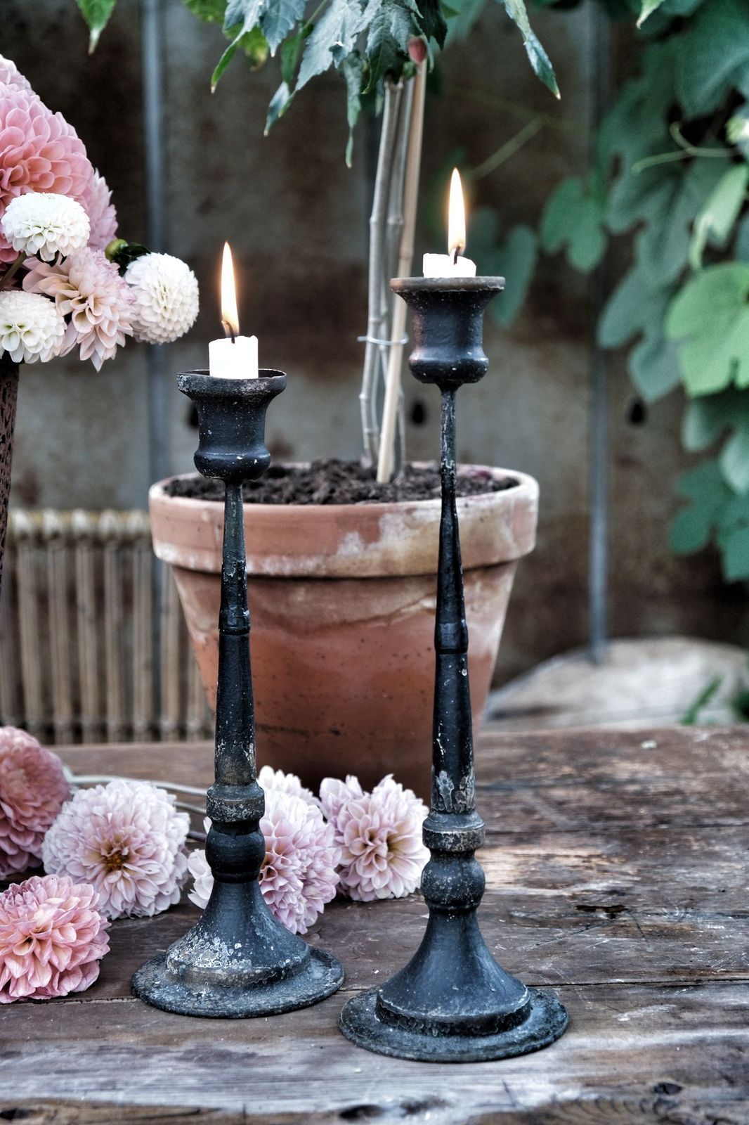 Ljusstake Rustique - Medium - 40 cm - 3
