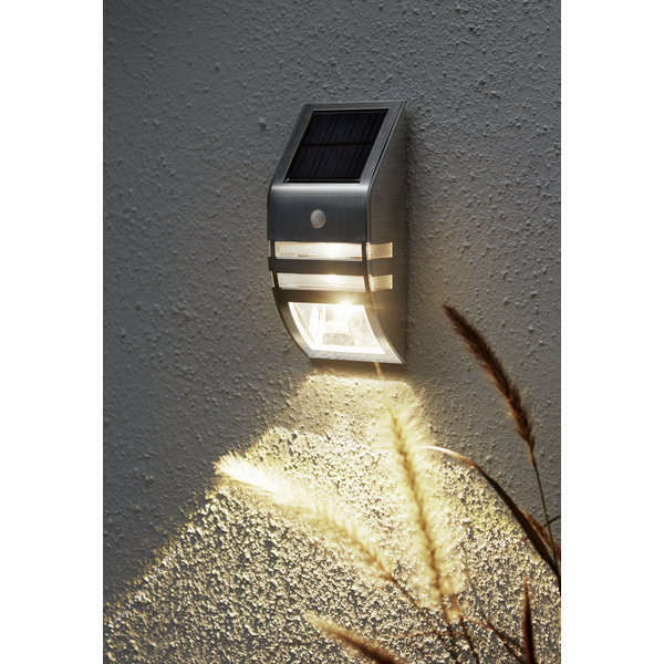 Solar-powered wall lantern Wally