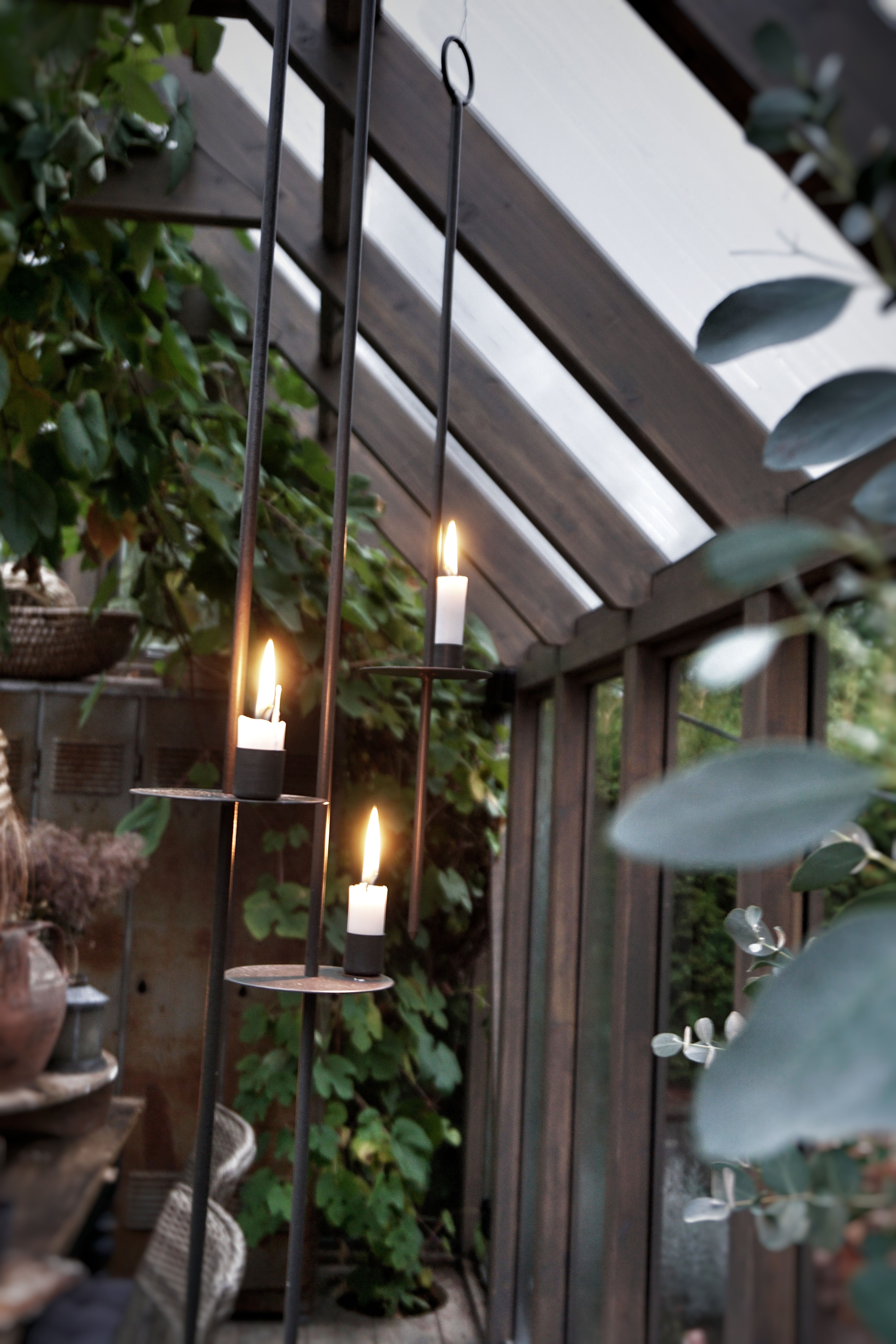 Candle holder - Hanging candle holder - 100 cm - 9