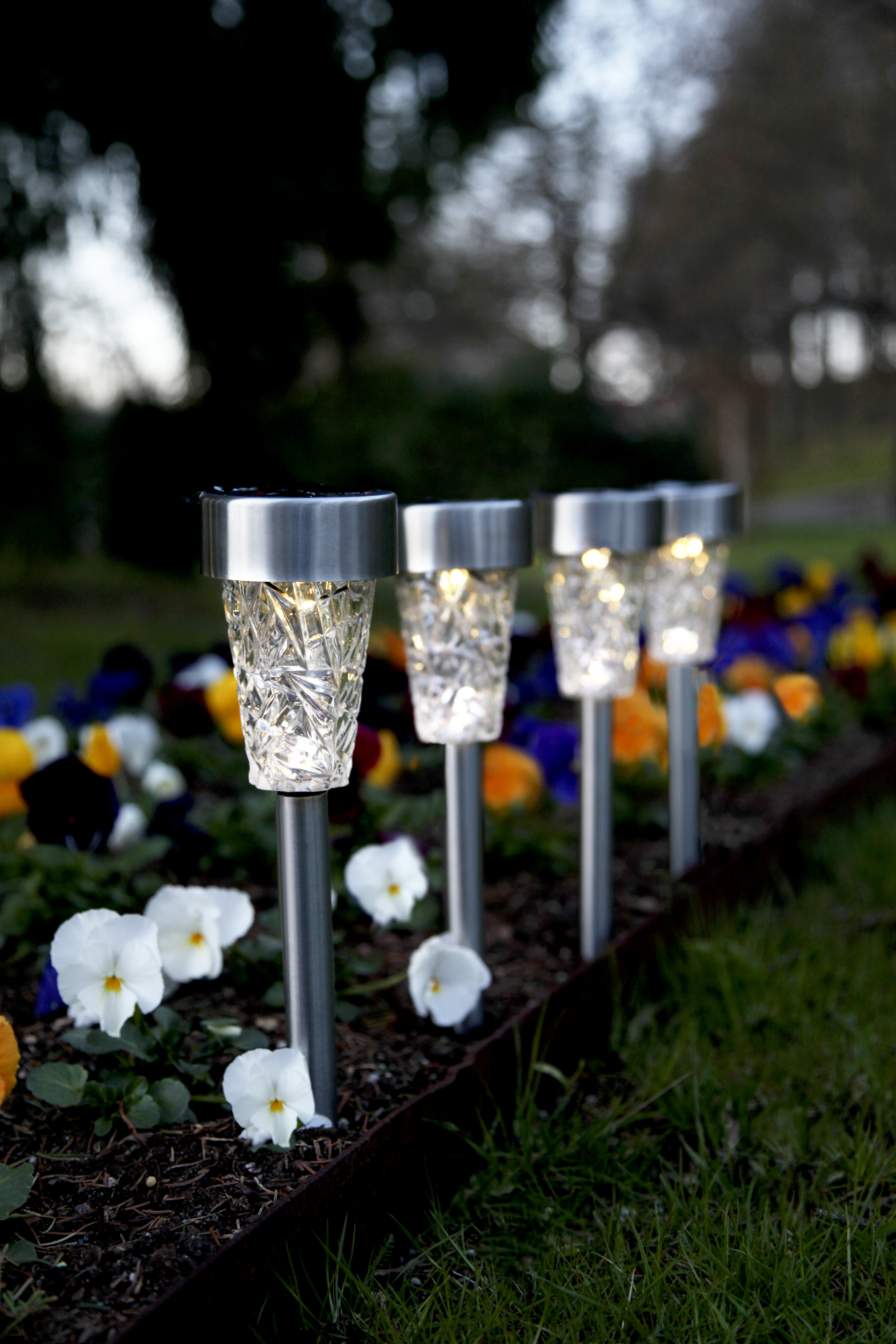 Display Solar Bollards - Solar Lighting - 75-pack