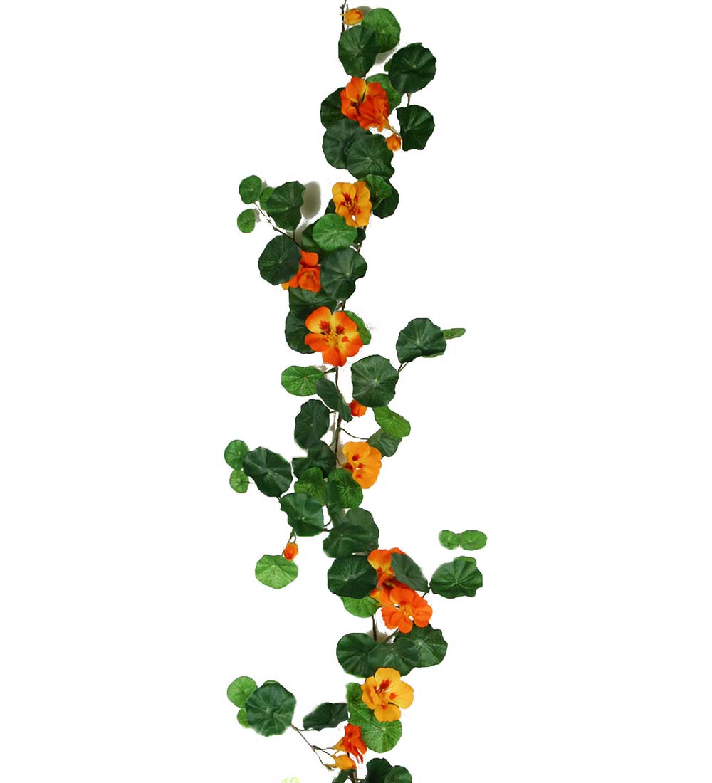 Krasse - Girlang - Grön/Orange - 120 cm - 5