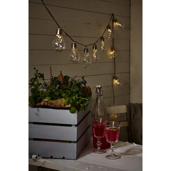 Solar-powered light string Glow - 3