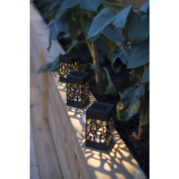 Solar decoration - Solar lighting - Hanging lantern - 3-pack - 4
