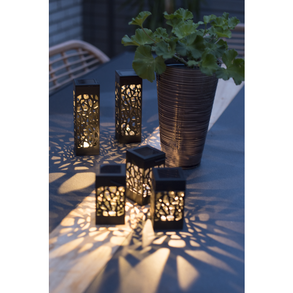 Solar decoration - Solar lighting - Hanging lantern - 3-pack - 9