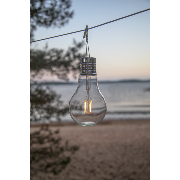 Solcellsdekoration Glödlampa - 6