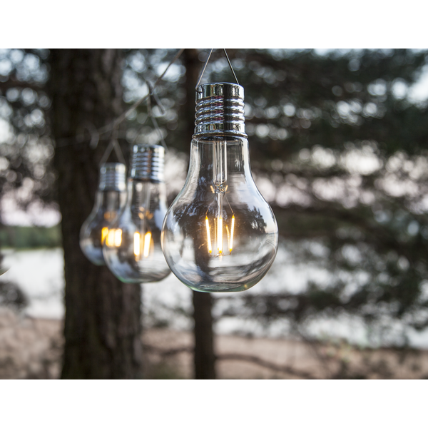 Solcellsdekoration Glödlampa - 4