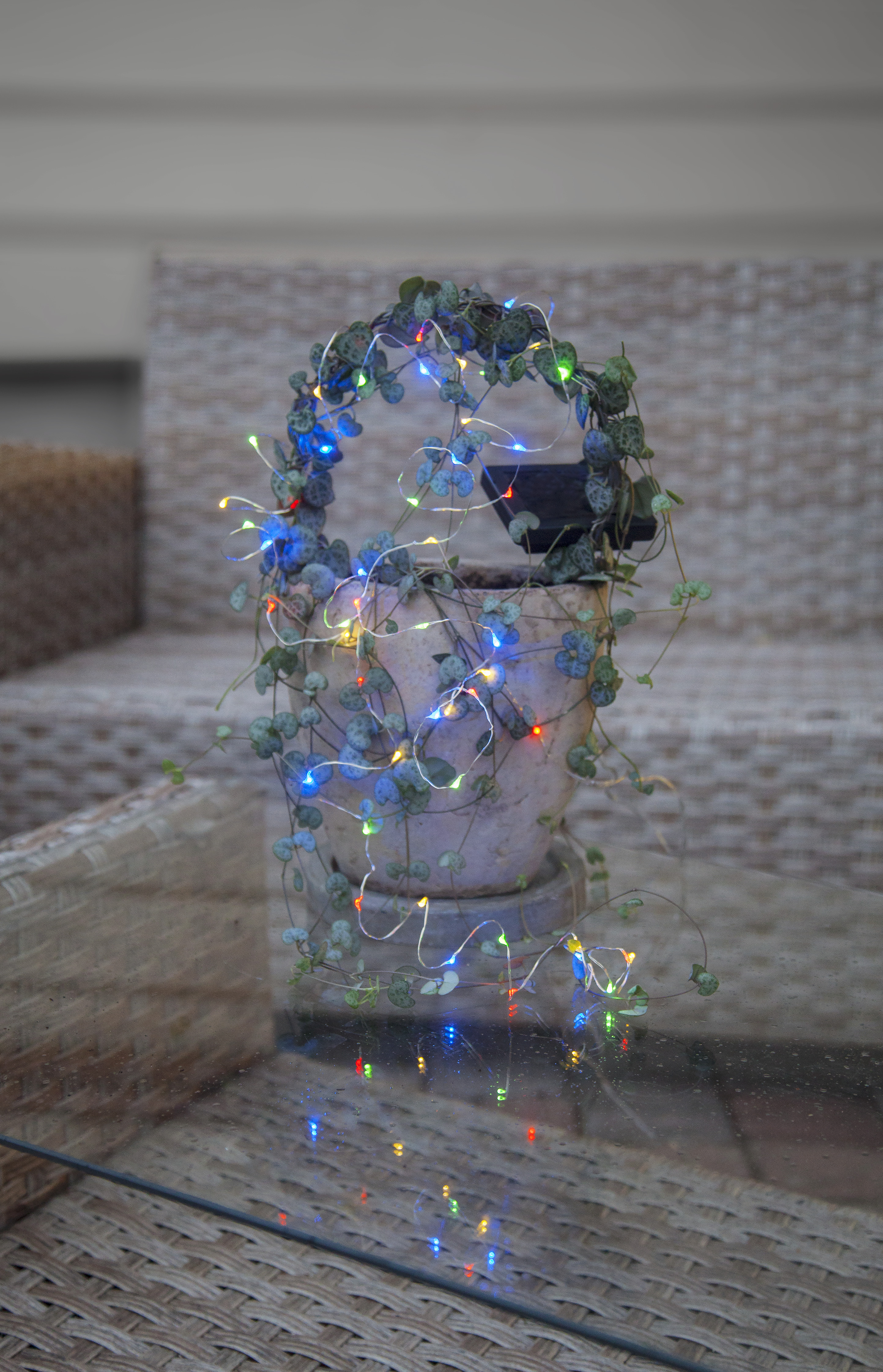 Solar light string Dew Drop - 5