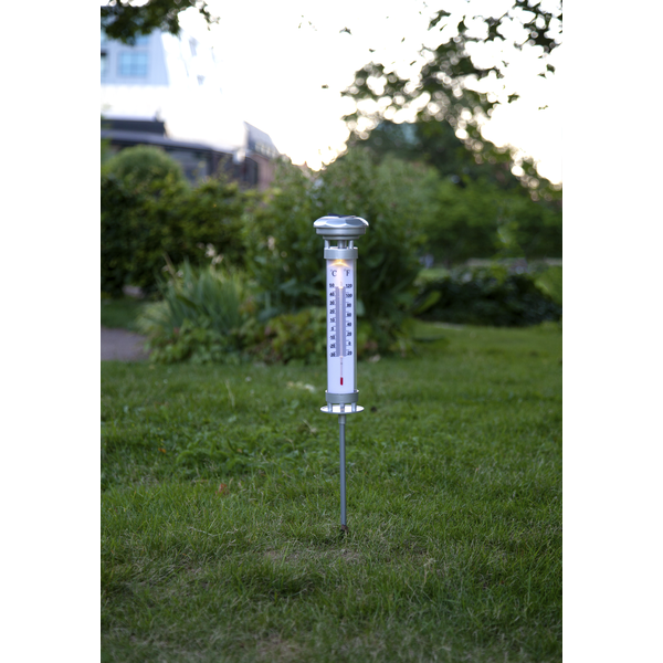 Solar cell decoration Thermometer with lighting - 2